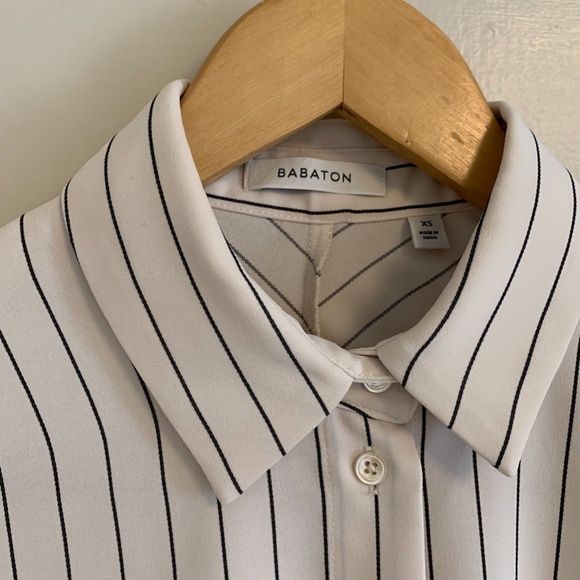Babaton Striped Blouse - Picture 2 of 3